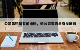 公司采購員有前途嗎，做公司采購員有發展嗎！